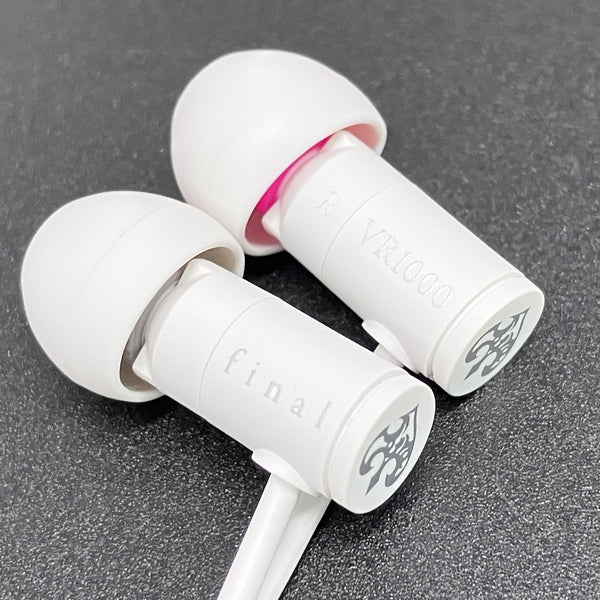 final 【中古】VR1000 for ASMR(Patra White)【秋葉原】 – e☆イヤホン