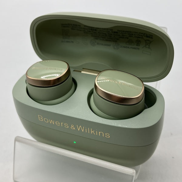 Bowers & Wilkins ワイヤレスイヤホン pi8ジェイドグリーン Bowers & Wilkins Pi8 True Wireless Earbuds - Jade Green | Sweetwater