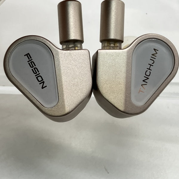 TANCHJIM FISSION 有線イヤホン 新品未開封 有線イヤホン】TANCHJIM FISSION レビュー｜4Uと使い比べて違いを