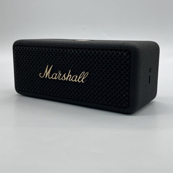 「中古美品」Marshall　EMBERTON　エバートン　黒 Marshall 【中古】Emberton II Black and Brass【秋葉原】 – e☆イヤホン