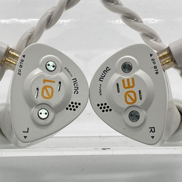 DUNU DK3001 BD ホワイト イヤホン DUNU-TOPSOUND カナル型イヤホン DUNU ホワイト DK3001 BD の通販