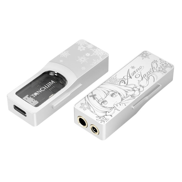TANCHJIM FORCE イヤホン/ LUNA 浅野てんきモデル セット売り TANCHJIM LUNA 限定版 浅野てんきエディション スティック型 DAC
