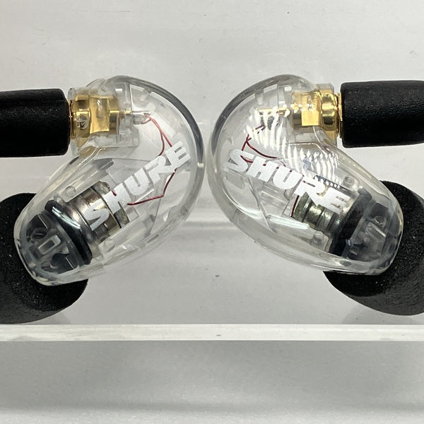 SHURE 【中古】SE215 クリア UNIケーブル付属 【SE215-CL-UNI-A