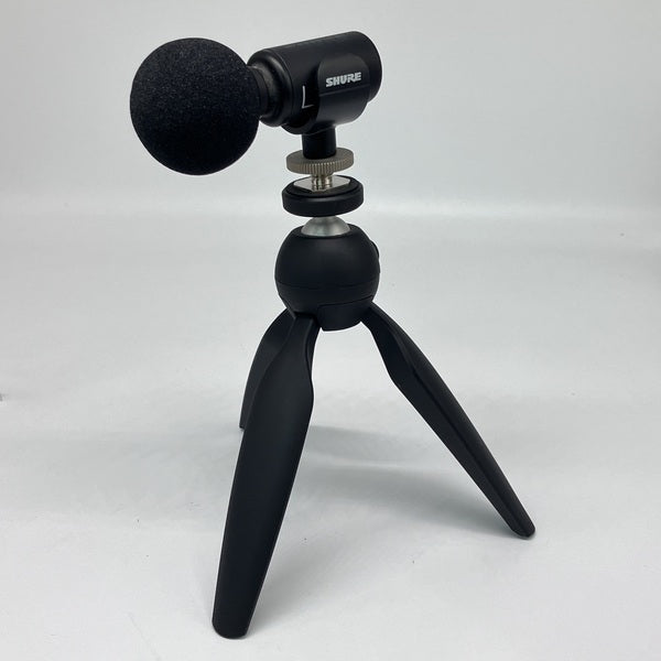 SHURE MV88+ ダイナミックマイク 三脚付き Shure MV88+ Stereo USB Microphone