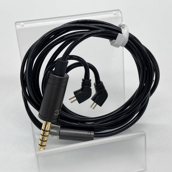 qdc SUPERIOR イヤホン Black + 純正4.4mmケーブル付 【公式通販】