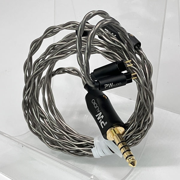 イヤホン PW Audio 7fold pipe Ser. Silver Ltd PW AUDIO 【中古】PW Audio 7fold Pipe Ser. Silver Ltd 2Pin-4.4mm