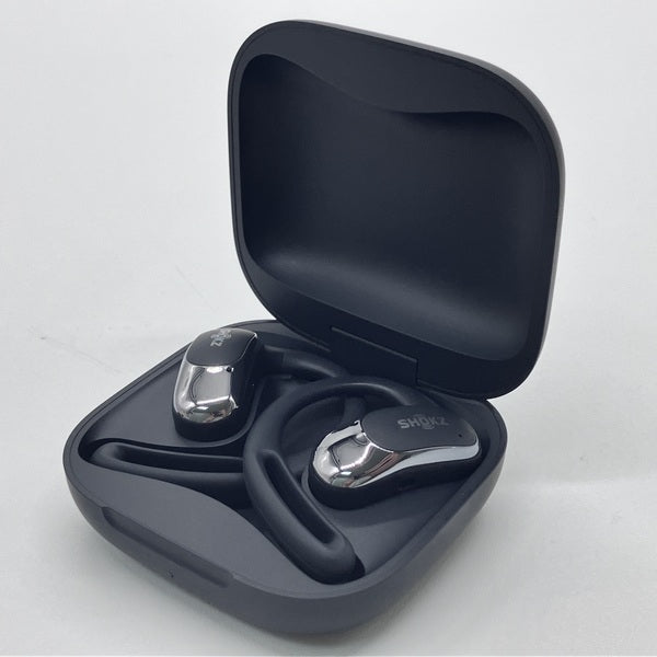 ワイヤレスイヤホン ブラック Air OpenFit ✨中古美品　Shokz Shokz e – Black【SKZ-EP-000025】【秋葉原】 Air 【中古】OpenFit イヤホン