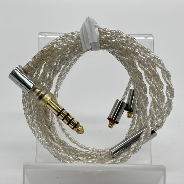 final 【中古】シルバーコートケーブル MMCX 1.2m 4.4mm 5極バランス