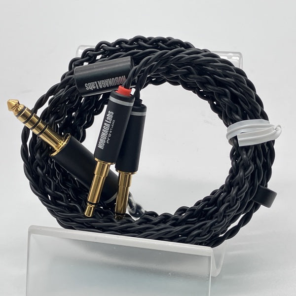 霧降 (Kirifuri) 4.4mm5極バランス/3.5mm2極モノラルミニ NOBUNAGA Labs 霧降 (Kirifuri) 4.4mm5極バランス/3.5mm2極モノラル