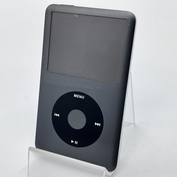 iPod classic 120GB中古　ブラック　ディスプレイ保護フィルム付 Apple 【中古】iPod classic(120GB)【秋葉原】 – e☆イヤホン