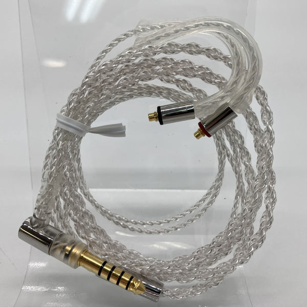 final 【中古】シルバーコートケーブル MMCX 1.2m 4.4mm 5極バランス