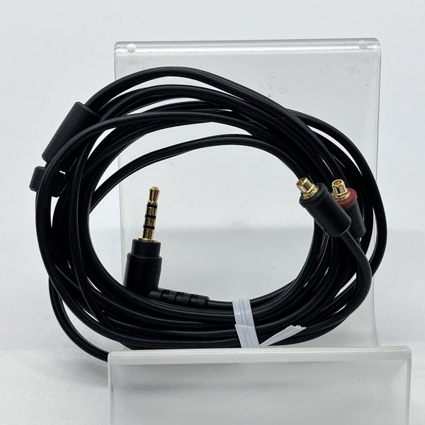 final 【中古】ブラックケーブル MMCX 1.2m 2.5mm 4極バランス 【C112
