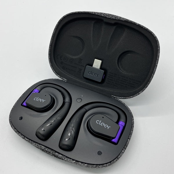 週末値下げ　Cleer CLR-ARC2G-PB ワイヤレスイヤホン Cleer 【中古】ARC II Game Edition Purple&Black 【CLR-ARC2G-PB