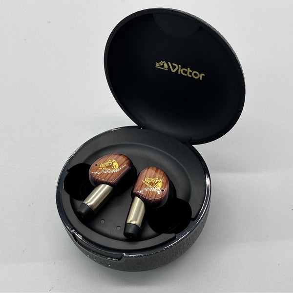 【美品】Victor WOOD master HA-FW5000T サンバースト Victor 【中古】WOOD master HA-FW5000T-T サンバーストブラウン
