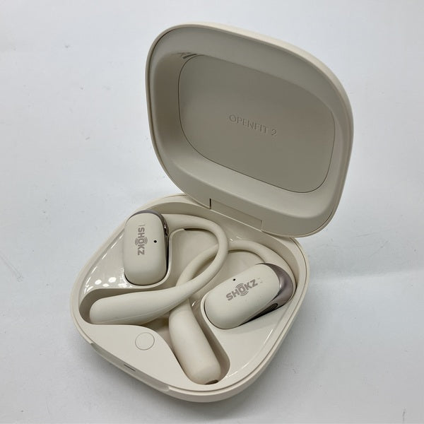 【極美品】SHOKZ OpenFit 2 SKZ-EP-000046 ベージュ Shokz 【中古】OpenFit2 Beige【SKZ-EP-000046】【秋葉原】 – e☆イヤホン