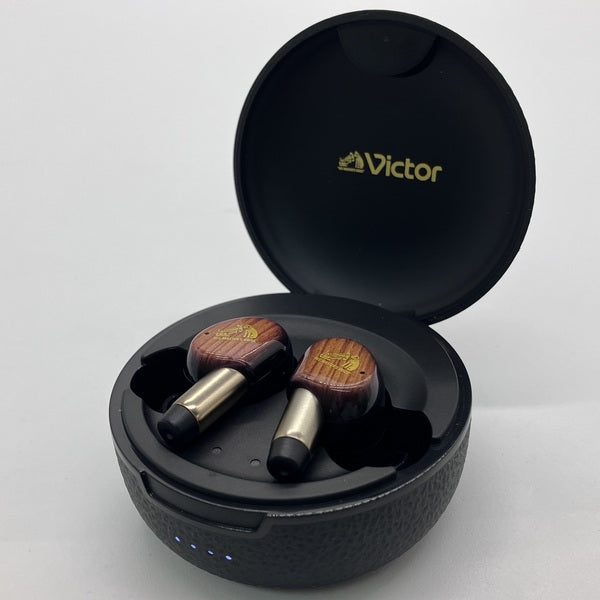 Victor WOOD master サンバーストブラウン Victor 【中古】WOOD master HA-FW5000T-T サンバーストブラウン