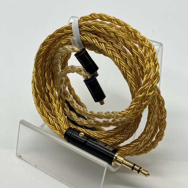 その他ブランド 【中古】16芯 金メッキケーブル MMCX - 3.5mm【秋葉原
