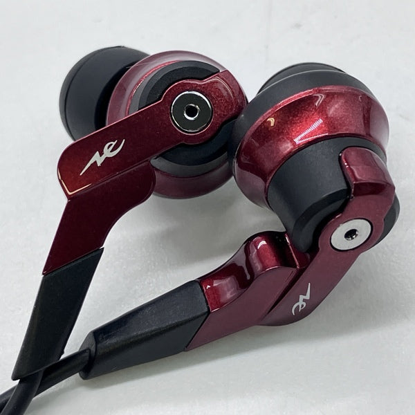 ヘッドホン radius HP-NHL11R RED radius 【中古】HP-NHL11R Lightning Inner ear headphones レッド