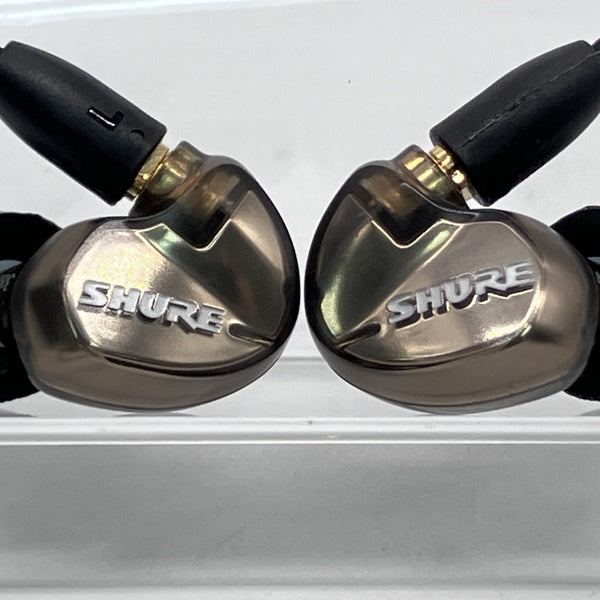 SHURE 【中古】SE535 ブロンズ UNIケーブル＋BT1付属 【SE535-V+BT1-A
