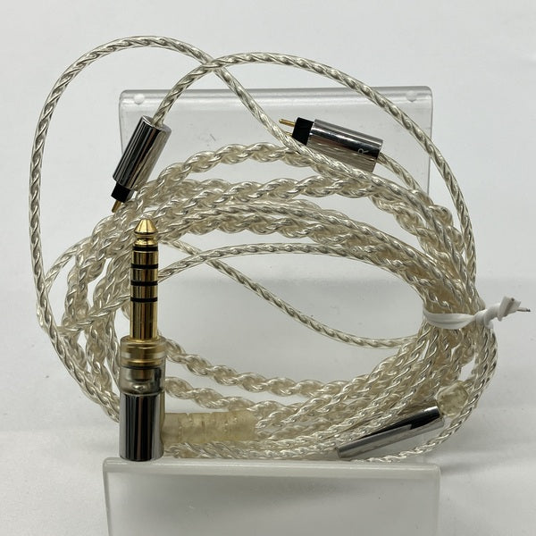 final 【中古】ソフトシルバーコートケーブル 2Pin 4.4mm (1.2m