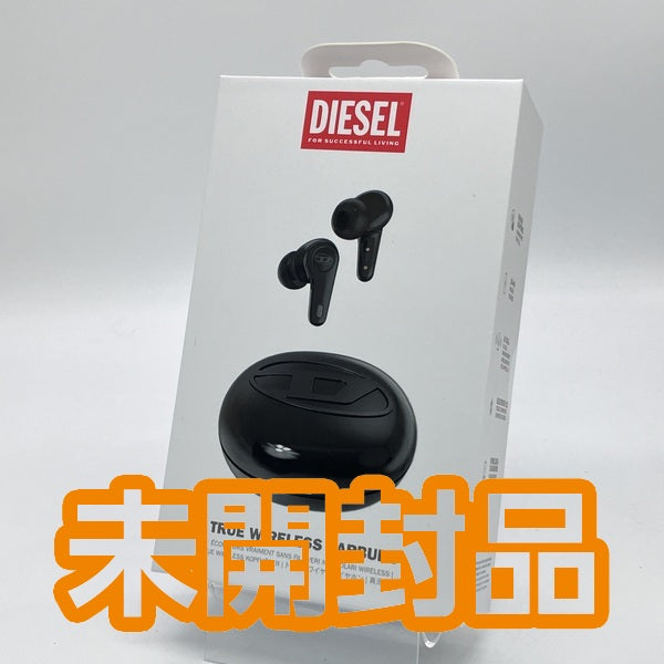 DIESEL 【中古】DIESEL True Wireless Earbuds Glossy Black 【60214