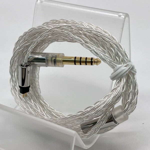 final 【中古】ソフトシルバーコートケーブル 2Pin 4.4mm (1.2m