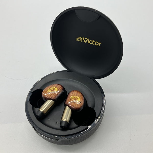 Victor WOOD master HA-FW5000T　開封済み中古品 Victor 【中古】WOOD master HA-FW5000T-T サンバーストブラウン