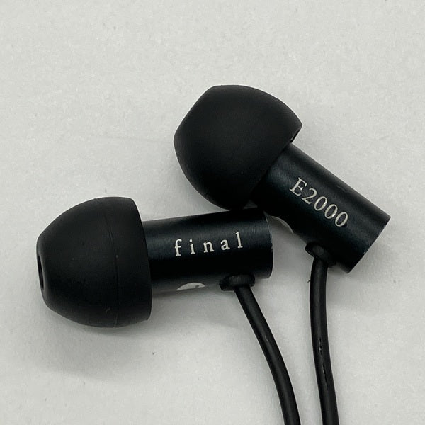 final 【中古】E2000 ブラック 【FI-E2DAL】【秋葉原】 – e☆イヤホン
