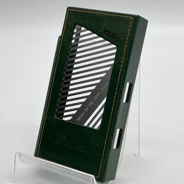 Cayin N3 Ultra 純正ケース（グリーン）、ダストプラグ（3.5㎜）付 Cayin 【中古】N3Ultra用純正レザーケース グリーン【秋葉原】 – e