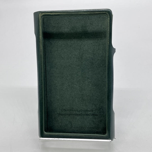 SHANLING 【中古】M6 Ultra 専用レザーケース Green【秋葉原】 – e