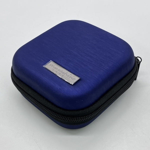 musashino LABEL 【中古】イヤホンケース セミハードTYPE ネイビー