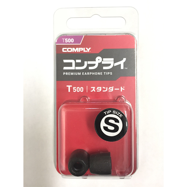 Comply コンプライ Comply T-500 Lサイズ / 1ぺア / ブラック / e☆イヤホン