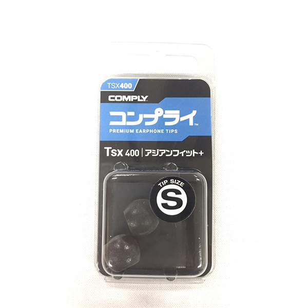 【新品】COMPLYイヤーチップ T200 ブラックSサイズ 3ペア×10セット