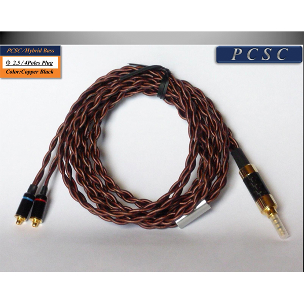 Hybrid Bass 2.5㎜ 4Poles Plug【PCSC-HB2.5】