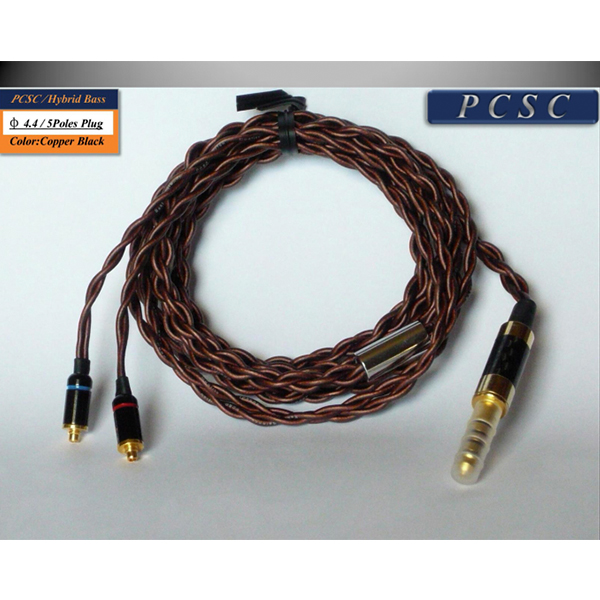 Hybrid Bass 4.4㎜ 5Poles Plug【PCSC-HB4.4】