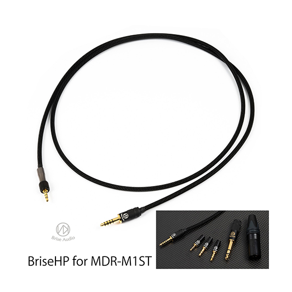 Brise Audio ブリスオーディオ BriseHP for MDR-M1ST-4極XLR【BRHPM1ST4XLR】 1.3m / e☆イヤホン
