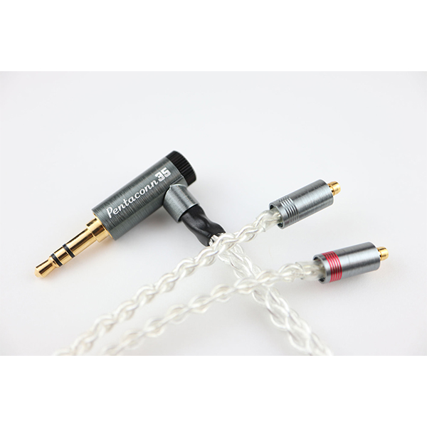 日本ディックス PENTACONN EARコネクター(ショートVer)-3.5mm純銀ケーブル 【NBB1-13-107-12】