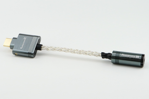 日本ディックス ニッポンディックス USB Type C (Pentaconn C) - 4.4mm5極 変換ケーブル【NEH1-21-001】 /  e☆イヤホン