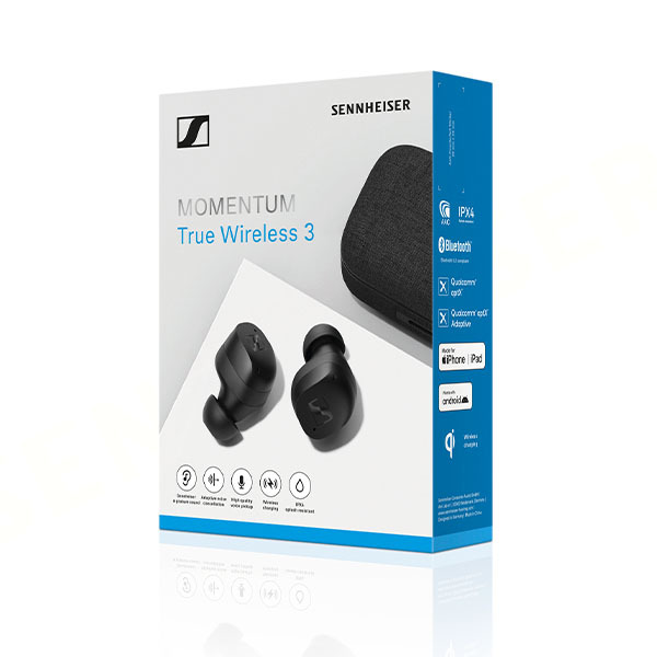 SENNHEISER ゼンハイザー MOMENTUM True Wireless 3 ブラック / e