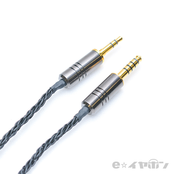 e☆イヤホン・ラボ イーイヤホンラボ Jet Short cable 3.5mm to 3.5mm ...