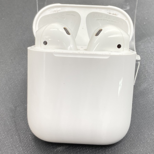 新品未開封】Apple AirPods MMEF2J/Aエアポッズ - ヘッドフォン/イヤフォン