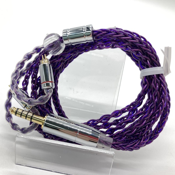 Nicehck Purplese mmcx 4.4mm リール -