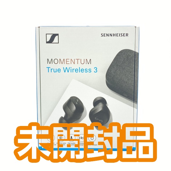 SENNHEISER ゼンハイザー 【中古】MOMENTUM True Wireless 3 ブラック 【MTW3 BLACK】【日本橋】 /  e☆イヤホン