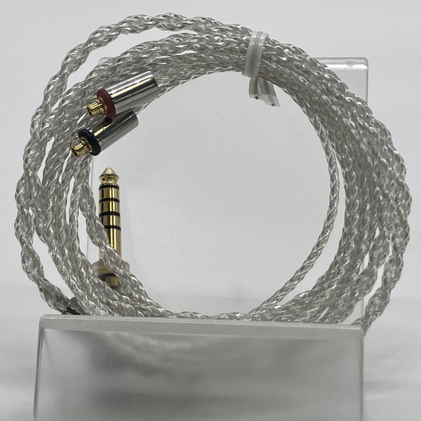 【中古】シルバーコートケーブル MMCX 1.2m 4.4mm 5極バランス 【C106 MS12EZCLEH】【日本橋】
