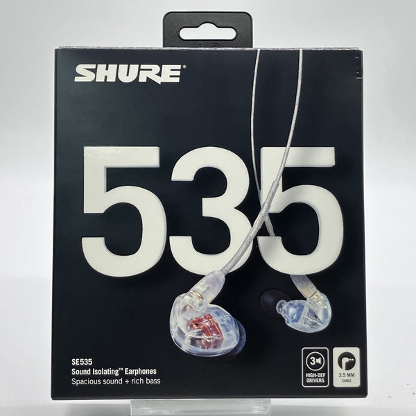 SHURE 【中古】SE535 クリア Pro Line【SE535-CL-A】【秋葉原】 – e