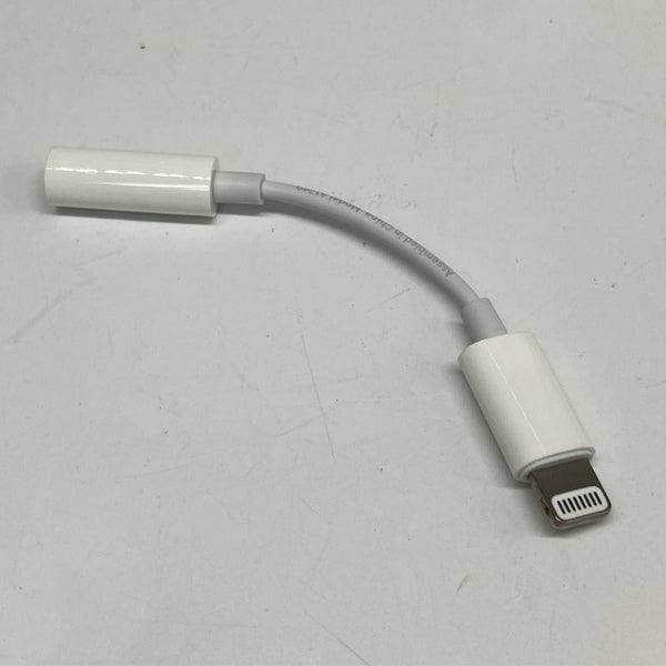 【中古】Lightning - 3.5 mmヘッドフォンジャックアダプタ【秋葉原】