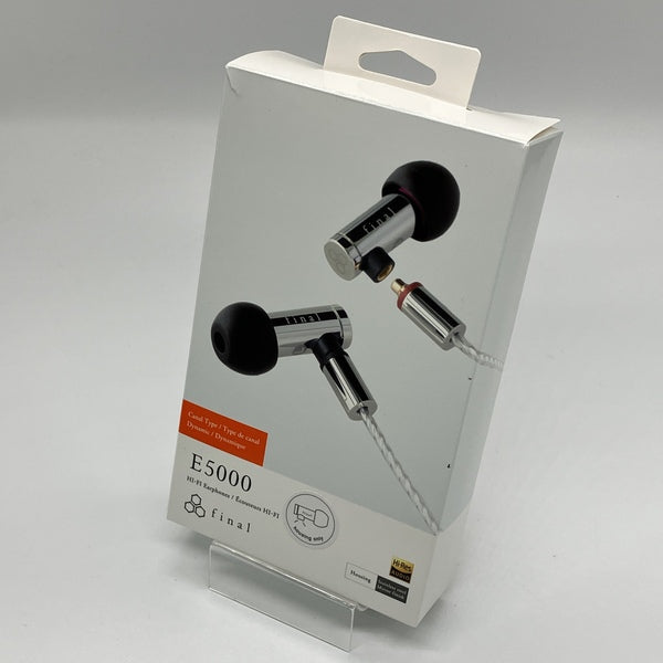 final E5000 カナル型イヤホン　ケーブル欠品 final 【中古】E5000(ケーブル欠品)【秋葉原】 – e☆イヤホン