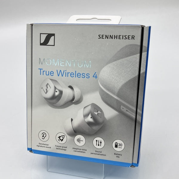 SENNHEISER 【中古】MOMENTUM True Wireless 4 ホワイトシルバー