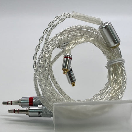 オヤイデ電気 【中古】イヤホン用リケーブル 【8本編み】4N純銀撚り線