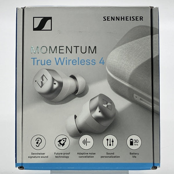 中古品Sennheiser Momentum True Wireless 4 SENNHEISER 【中古】MOMENTUM True Wireless 4 ホワイトシルバー
